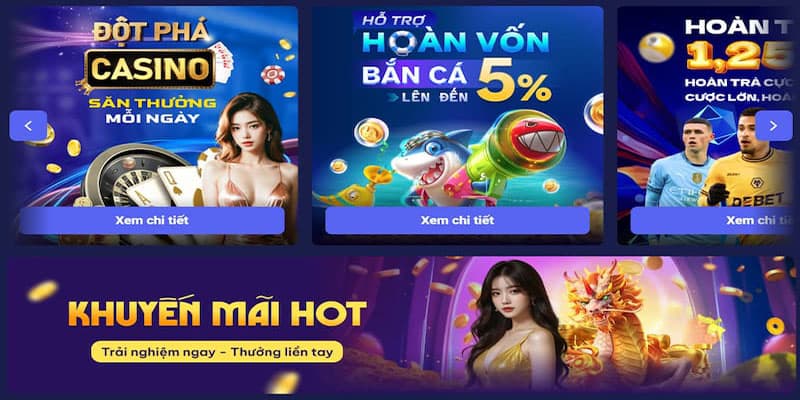 Săn thưởng sảnh casino nhận đến 3,8 triệu đồng